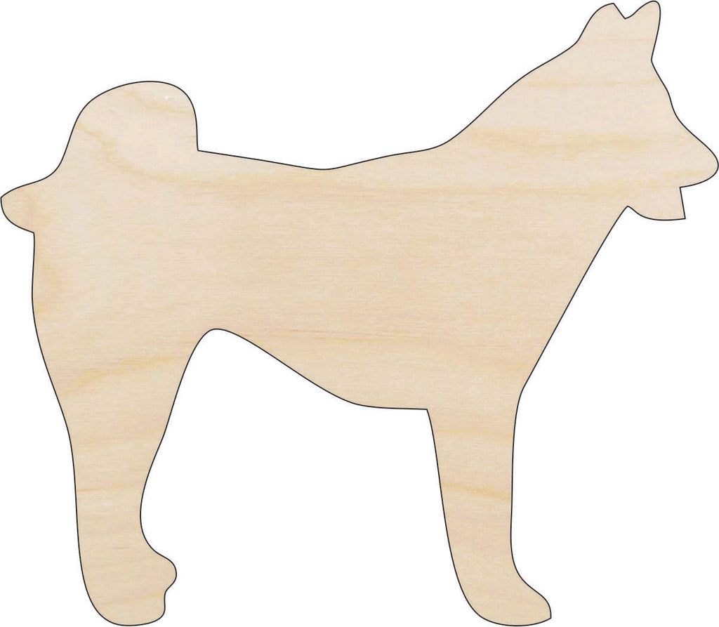 Samoyed Husky Dog - Laser Cut Wood Shape DOG21