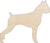 Dog Wood Craft Shape - Laser Cut Baltic Birch Unfinished DIY Wood Art Supplies DOG22 - The Wood Shape Store