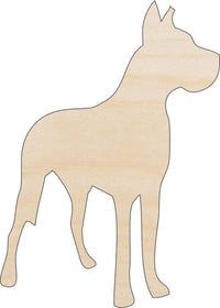 Dog Wood Craft Shape - Laser Cut Baltic Birch Unfinished DIY Wood Art Supplies DOG29 - The Wood Shape Store
