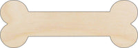 Dog Bone Wood Craft Shape - Laser Cut Baltic Birch Unfinished DIY Wood Art Supplies DOG2 - The Wood Shape Store