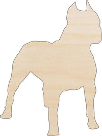 Dog Wood Craft Shape - Laser Cut Baltic Birch Unfinished DIY Wood Art Supplies DOG32 - The Wood Shape Store