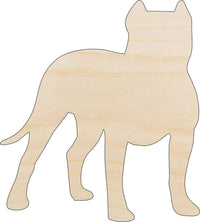 Dog Wood Craft Shape - Laser Cut Baltic Birch Unfinished DIY Wood Art Supplies DOG42 - The Wood Shape Store