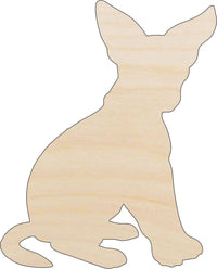Dog Wood Craft Shape - Laser Cut Baltic Birch Unfinished DIY Wood Art Supplies DOG44 - The Wood Shape Store