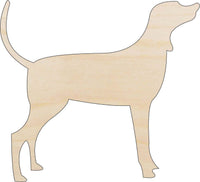 Dog Wood Craft Shape - Laser Cut Baltic Birch Unfinished DIY Wood Art Supplies DOG50 - The Wood Shape Store