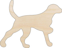 Dog Wood Craft Shape - Laser Cut Baltic Birch Unfinished DIY Wood Art Supplies DOG89 - The Wood Shape Store