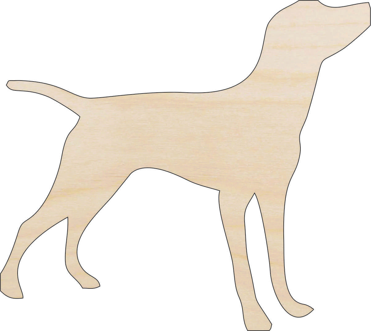 Dog - Laser Cut Out Unfinished Wood Craft Shape DOG91 Dog - Laser Cut Out Unfinished Wood Craft Shape DOG91