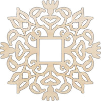 Design Wood Craft Shape - Laser Cut Baltic Birch Unfinished DIY Wood Art Supplies DSN16 - The Wood Shape Store