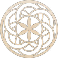 Design Wood Craft Shape - Laser Cut Baltic Birch Unfinished DIY Wood Art Supplies DSN1 - The Wood Shape Store