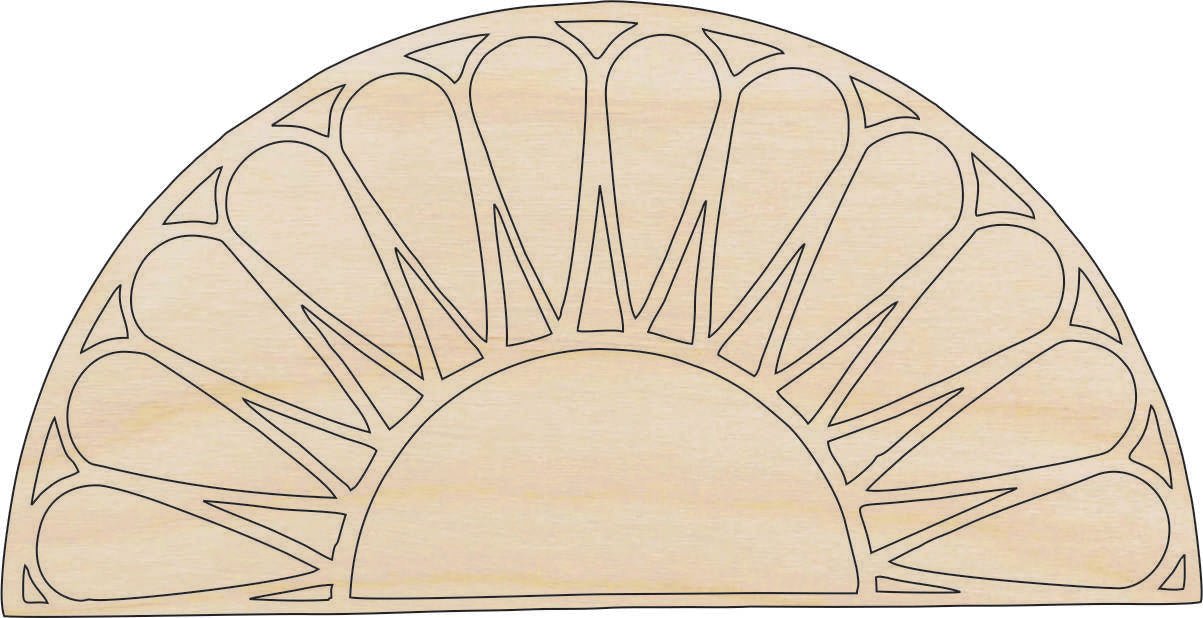 Design Wood Craft Shape - Laser Cut Baltic Birch Unfinished DIY Wood Art Supplies DSN20 - The Wood Shape Store