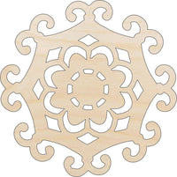 Design Wood Craft Shape - Laser Cut Baltic Birch Unfinished DIY Wood Art Supplies DSN21 - The Wood Shape Store
