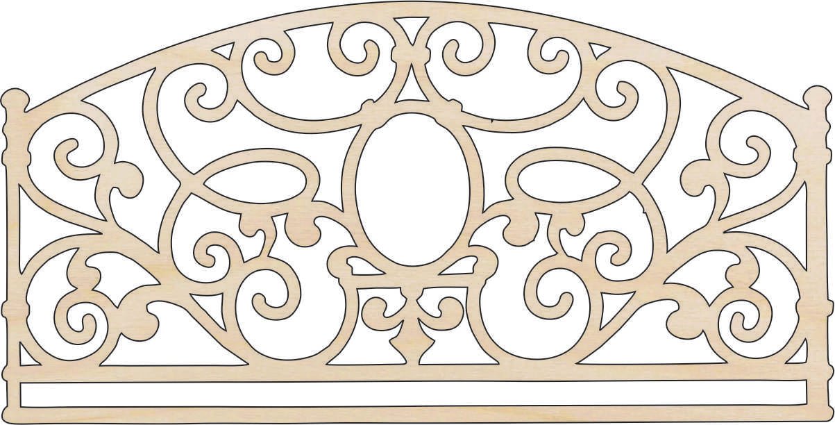 Design Wood Craft Shape - Laser Cut Baltic Birch Unfinished DIY Wood Art Supplies DSN24 - The Wood Shape Store