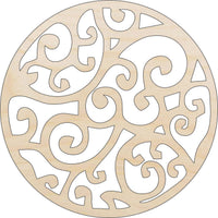 Design Wood Craft Shape - Laser Cut Baltic Birch Unfinished DIY Wood Art Supplies DSN31 - The Wood Shape Store