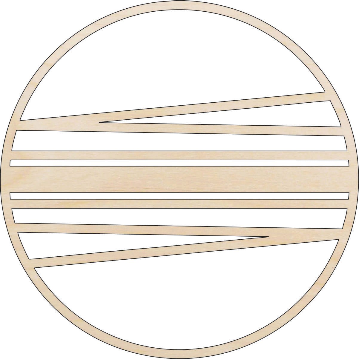 Design Wood Craft Shape - Laser Cut Baltic Birch Unfinished DIY Wood Art Supplies DSN38 - The Wood Shape Store