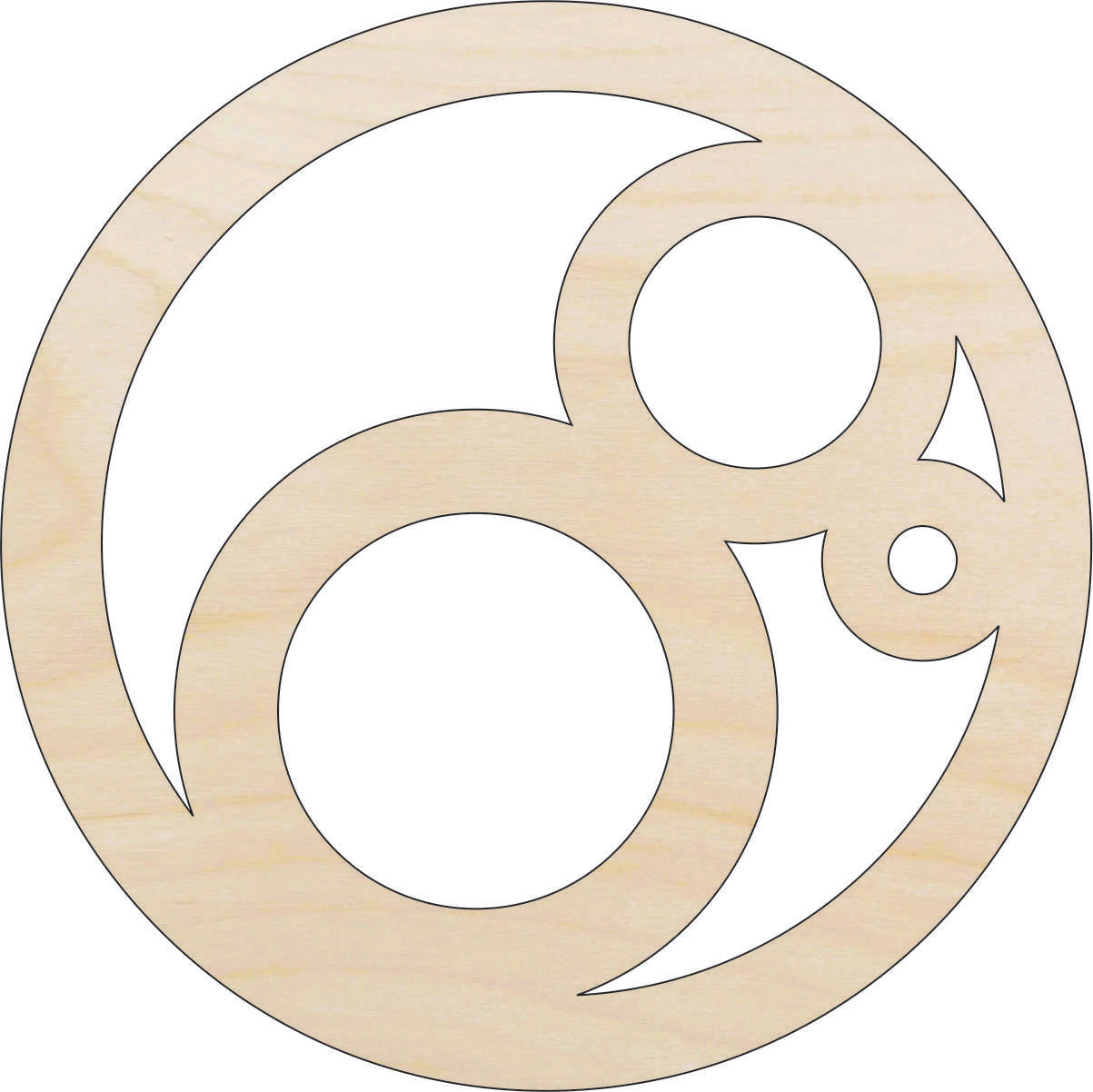 Design - Laser Cut Out Unfinished Wood Craft Shape DSN44 Design - Laser Cut Out Unfinished Wood Craft Shape DSN44