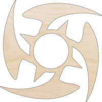 Design Wood Craft Shape - Laser Cut Baltic Birch Unfinished DIY Wood Art Supplies DSN49 - The Wood Shape Store