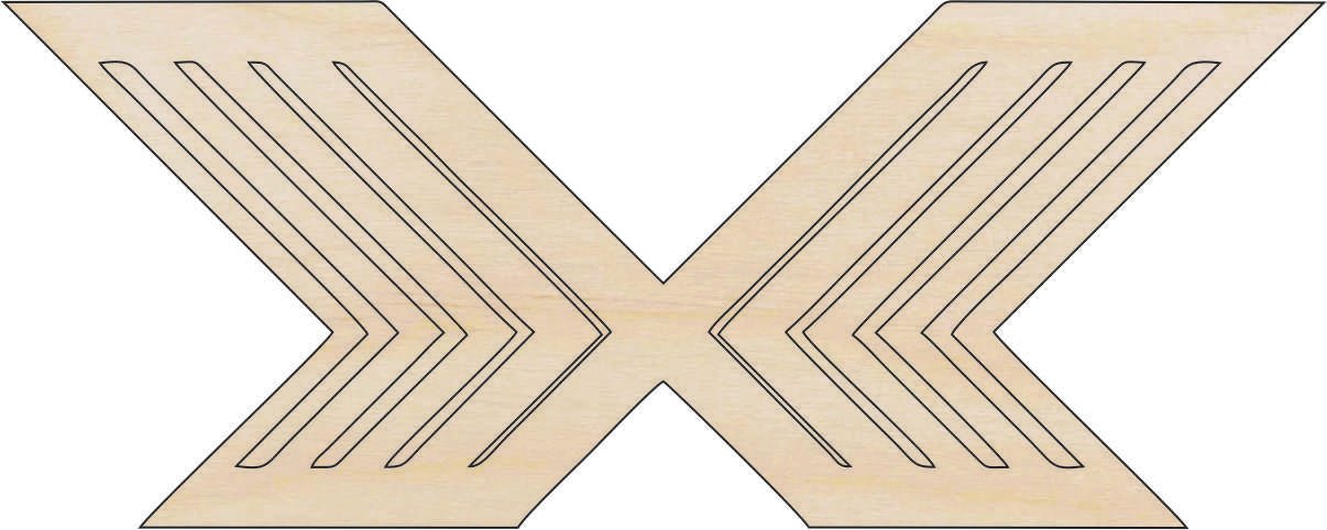Design Wood Craft Shape - Laser Cut Baltic Birch Unfinished DIY Wood Art Supplies DSN87 - The Wood Shape Store