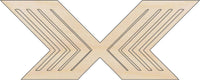 Design Wood Craft Shape - Laser Cut Baltic Birch Unfinished DIY Wood Art Supplies DSN87 - The Wood Shape Store