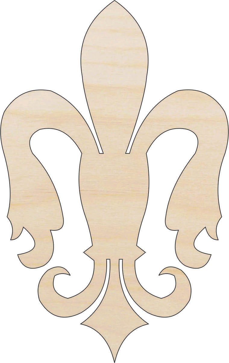 Design Wood Craft Shape - Laser Cut Baltic Birch Unfinished DIY Wood Art Supplies DSN95 - The Wood Shape Store