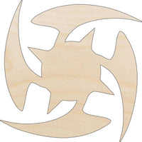 Design Wood Craft Shape - Laser Cut Baltic Birch Unfinished DIY Wood Art Supplies DSN96 - The Wood Shape Store