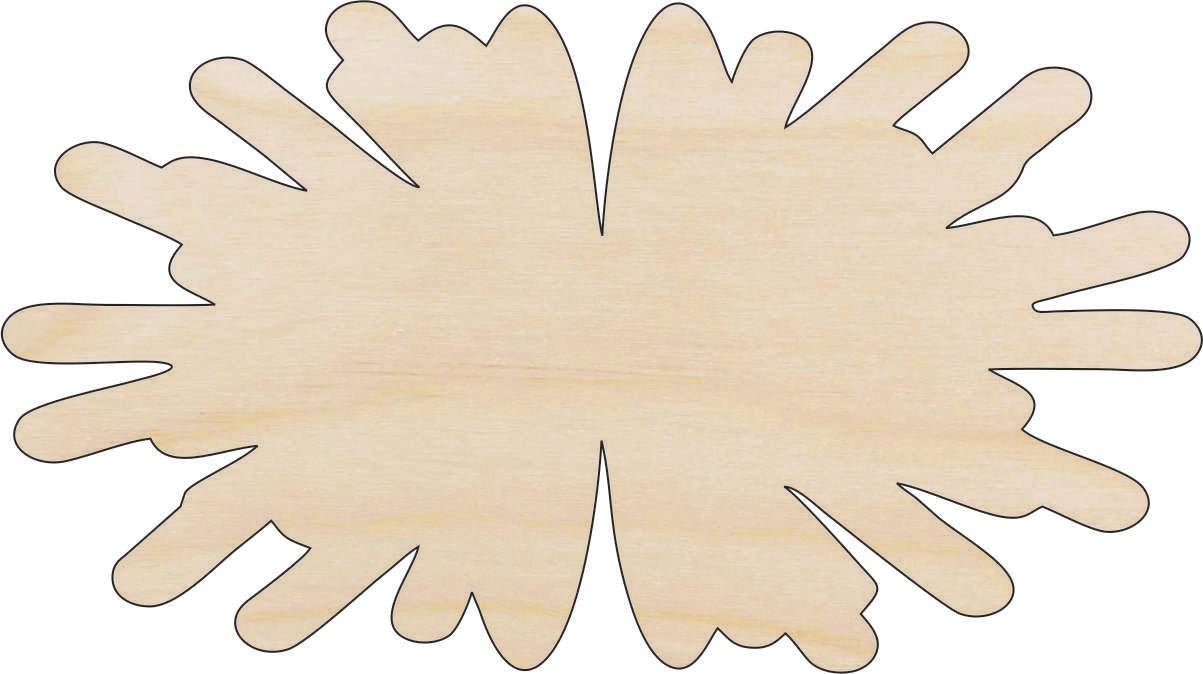 Design Wood Craft Shape - Laser Cut Baltic Birch Unfinished DIY Wood Art Supplies DSN98 - The Wood Shape Store