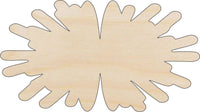 Design Wood Craft Shape - Laser Cut Baltic Birch Unfinished DIY Wood Art Supplies DSN98 - The Wood Shape Store