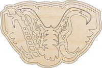 Elephant Wood Craft Shape Laser Cut Baltic Birch Unfinished DIY Wood Art Supplies ELE21 - The Wood Shape Store