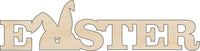 Bunny Wood Craft Shape - Laser Cut Baltic Birch Unfinished DIY Wood Art Supplies ESR8 - The Wood Shape Store