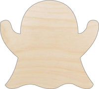 Ghost Wood Craft Shape - Laser Cut Baltic Birch Unfinished DIY Wood Art Supplies FAL106 - The Wood Shape Store