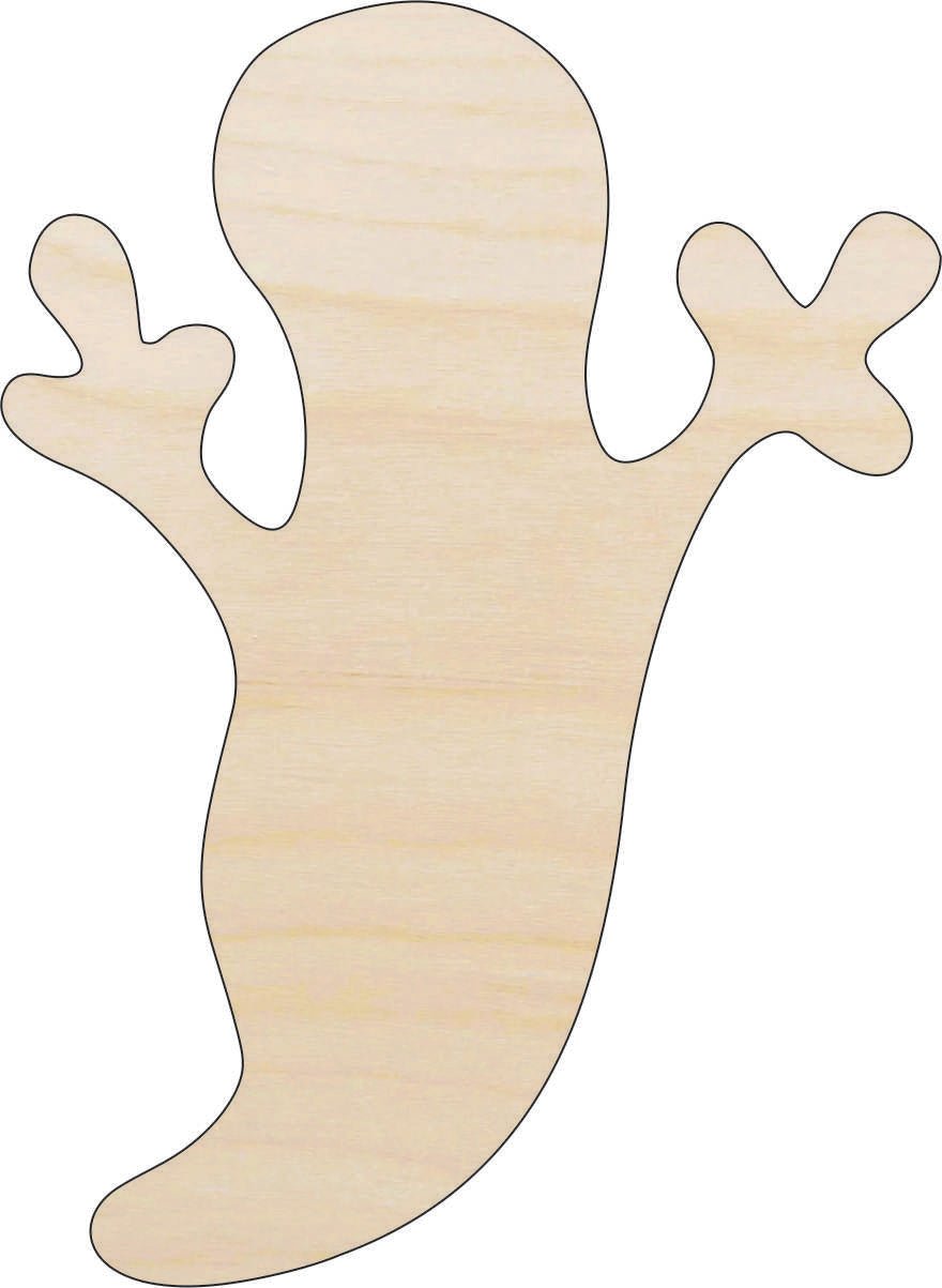 Ghost Wood Craft Shape - Laser Cut Baltic Birch Unfinished DIY Wood Art Supplies FAL111 - The Wood Shape Store
