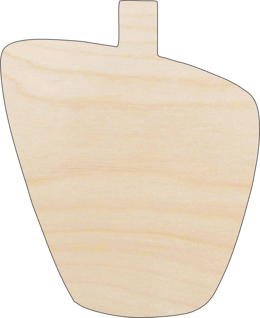 Pumpkin Wood Craft Shape - Laser Cut Baltic Birch Unfinished DIY Wood Art Supplies FAL116 - The Wood Shape Store