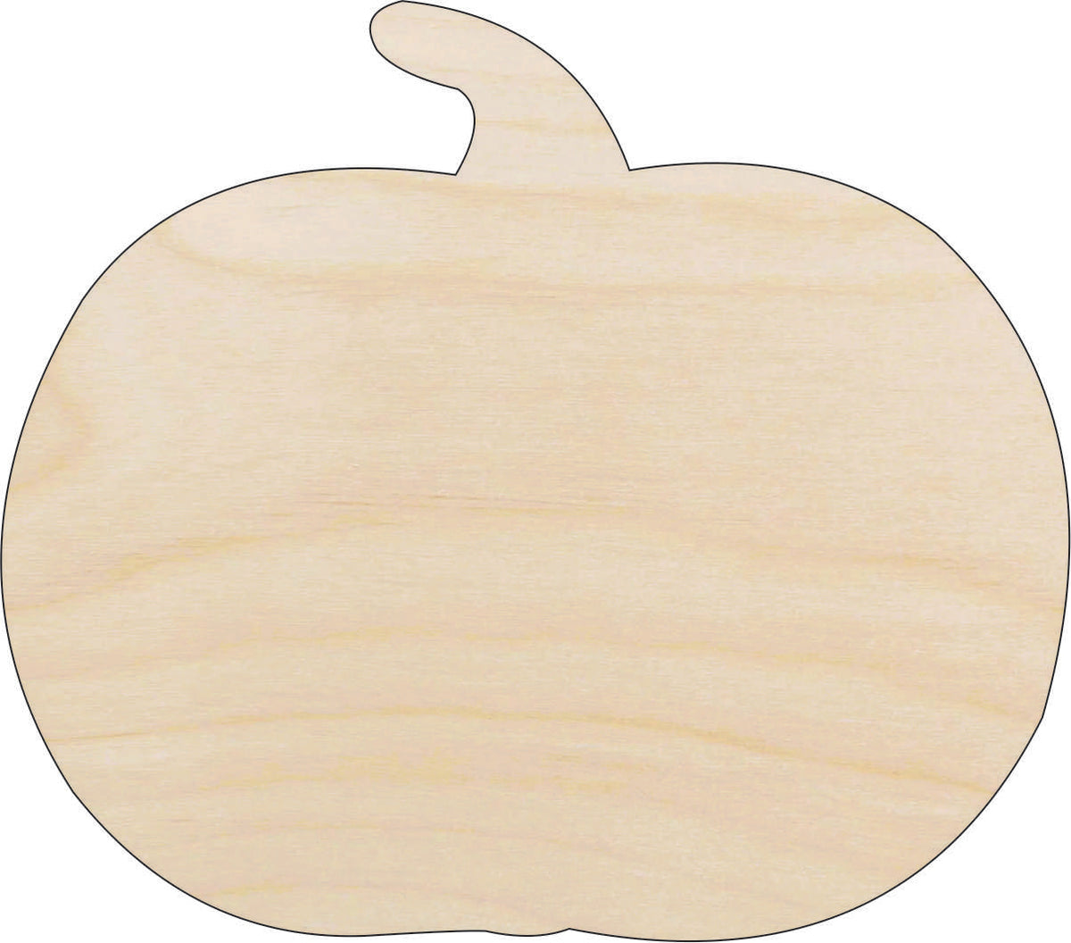 Pumpkin - Laser Cut Wood Shape FAL118 – The Wood Shape Store