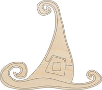 Witch Wood Craft Shape - Laser Cut Baltic Birch Unfinished DIY Wood Art Supplies FAL127 - The Wood Shape Store