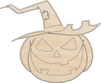 Pumpkin Wood Craft Shape – Laser Cut Baltic Birch Unfinished DIY Wood Art Supplies FAL131 - The Wood Shape Store