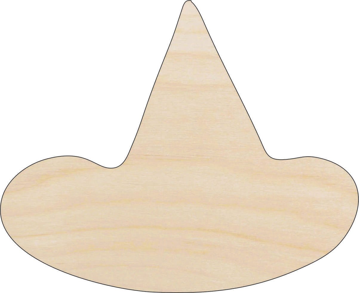 Witch Wood Craft Shape - Laser Cut Baltic Birch Unfinished DIY Wood Art Supplies FAL134 - The Wood Shape Store