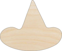 Witch Wood Craft Shape - Laser Cut Baltic Birch Unfinished DIY Wood Art Supplies FAL134 - The Wood Shape Store