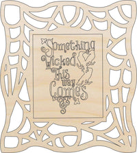 Halloween Wood Craft Shape - Laser Cut Baltic Birch Unfinished DIY Wood Art Supplies FAL136 - The Wood Shape Store