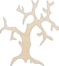 Tree Wood Craft Shape - Laser Cut Baltic Birch Unfinished DIY Wood Art Supplies FAL150 - The Wood Shape Store