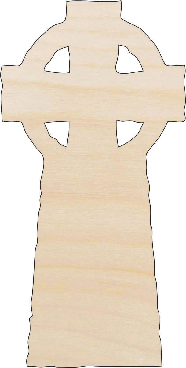 Tombstone Wood Craft Shape - Laser Cut Baltic Birch Unfinished DIY Wood Art Supplies FAL154 - The Wood Shape Store
