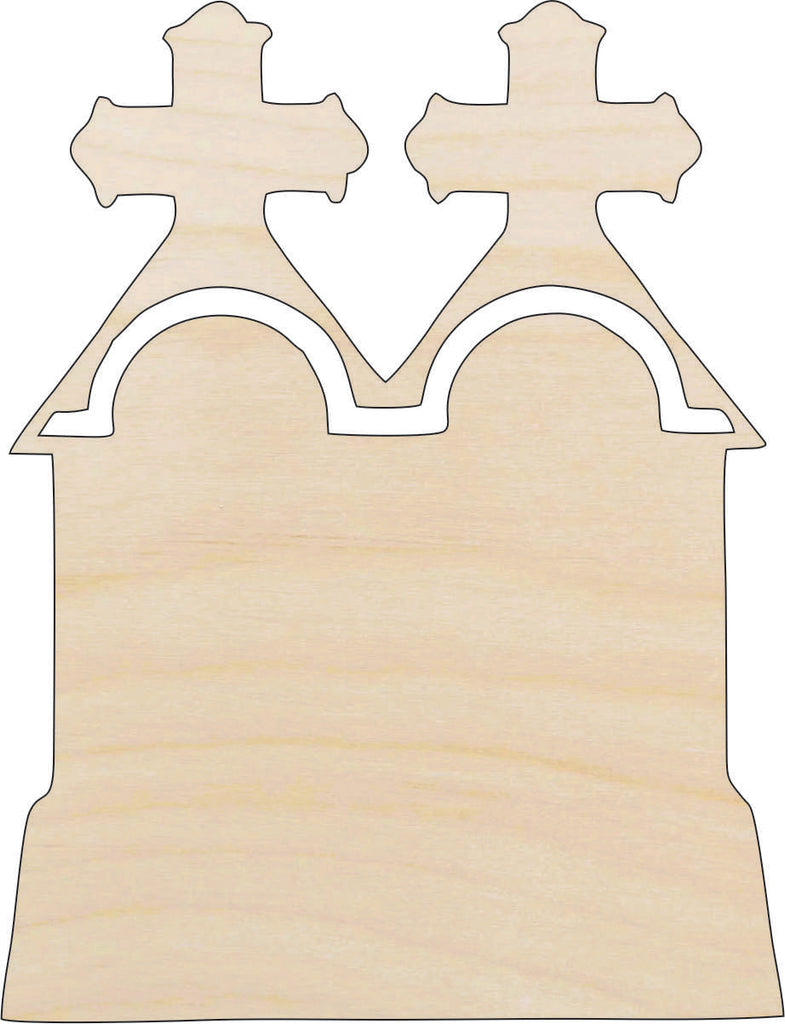 Tombstone - Laser Cut Out Unfinished Wood Craft Shape FAL156