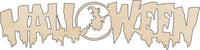 Halloween Wood Craft Shape - Laser Cut Baltic Birch Unfinished DIY Wood Art Supplies FAL162 - The Wood Shape Store