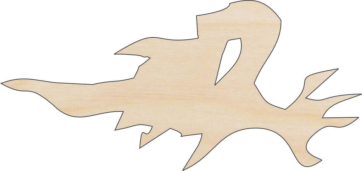 Ghost Wood Craft Shape - Laser Cut Baltic Birch Unfinished DIY Wood Art Supplies FAL166 - The Wood Shape Store