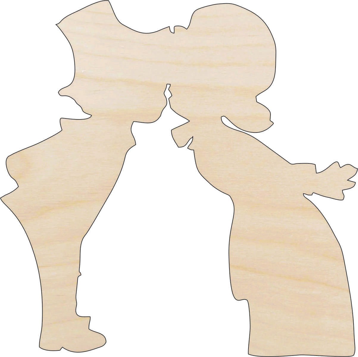 Pilgrims Wood Craft Shape - Laser Cut Baltic Birch Unfinished DIY Wood Art Supplies FAL187 - The Wood Shape Store