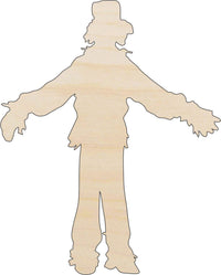 Scarecrow Wood Craft Shape - Laser Cut Baltic Birch Unfinished DIY Wood Art Supplies FAL188 - The Wood Shape Store