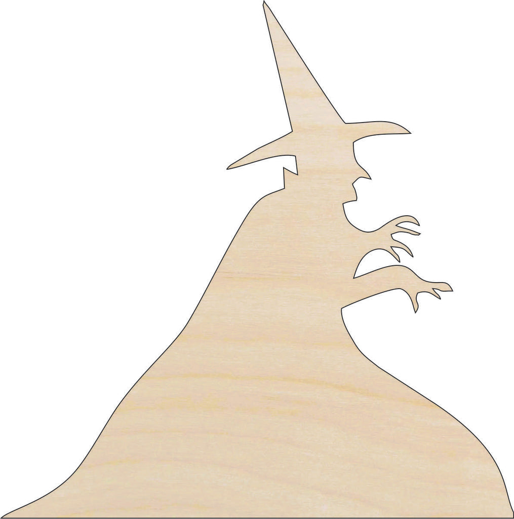 Witch - Laser Cut Out Unfinished Wood Craft Shape FAL191