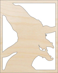 Witch Wood Craft Shape - Laser Cut Baltic Birch Unfinished DIY Wood Art Supplies FAL193 - The Wood Shape Store