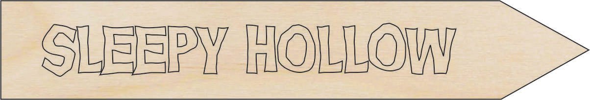 Halloween Wood Craft Shape - Laser Cut Baltic Birch Unfinished DIY Wood Art Supplies FAL195 - The Wood Shape Store