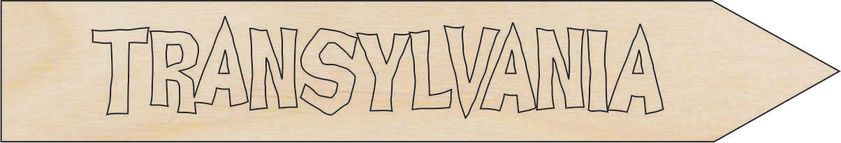 Sign Halloween - Laser Cut Out Unfinished Wood Craft Shape FAL198 Sign Halloween - Laser Cut Out Unfinished Wood Craft Shape FAL198