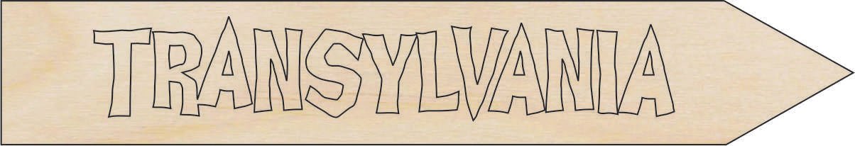 Halloween Wood Craft Shape - Laser Cut Baltic Birch Unfinished DIY Wood Art Supplies FAL198 - The Wood Shape Store