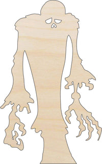 Zombie Wood Craft Shape - Laser Cut Baltic Birch Unfinished DIY Wood Art Supplies FAL204 - The Wood Shape Store