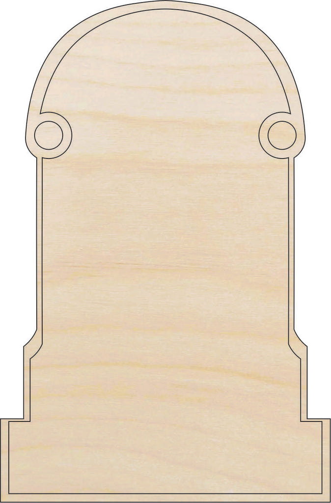 Tombstone - Laser Cut Out Unfinished Wood Craft Shape FAL228